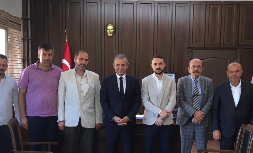 SAYIN KAYMAKAMIMIZI ZİYARETTE BULUNDUK